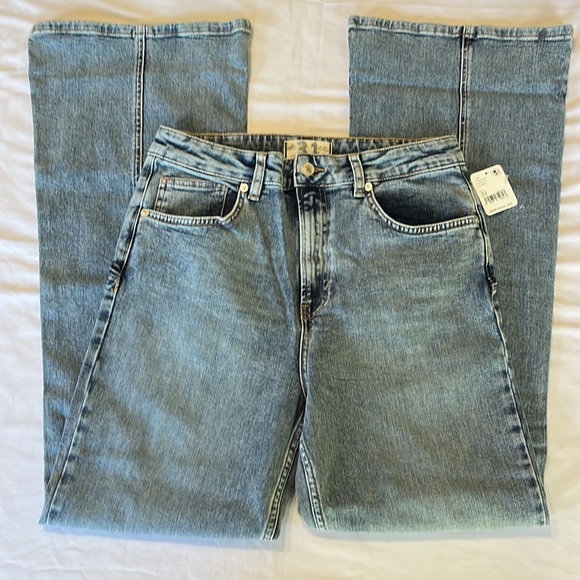 Free People Thunderbird Flare in Electric Blue Size 31 NWT - Picture 8 of 13